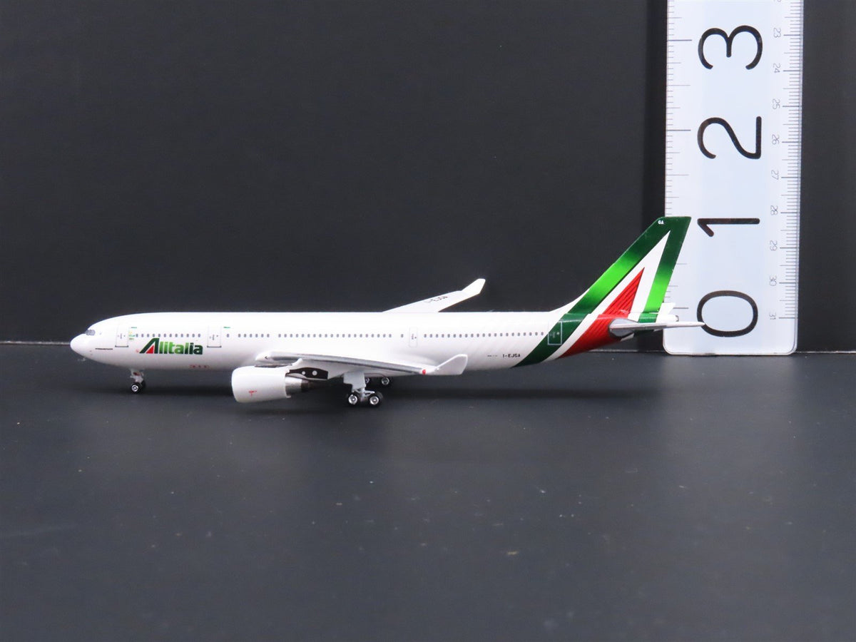 1:400 Scale Big-Bus Models Die-Cast Alitalia Airbus A330-202 Airliner