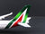 1:400 Scale Big-Bus Models Die-Cast Alitalia Airbus A330-202 Airliner