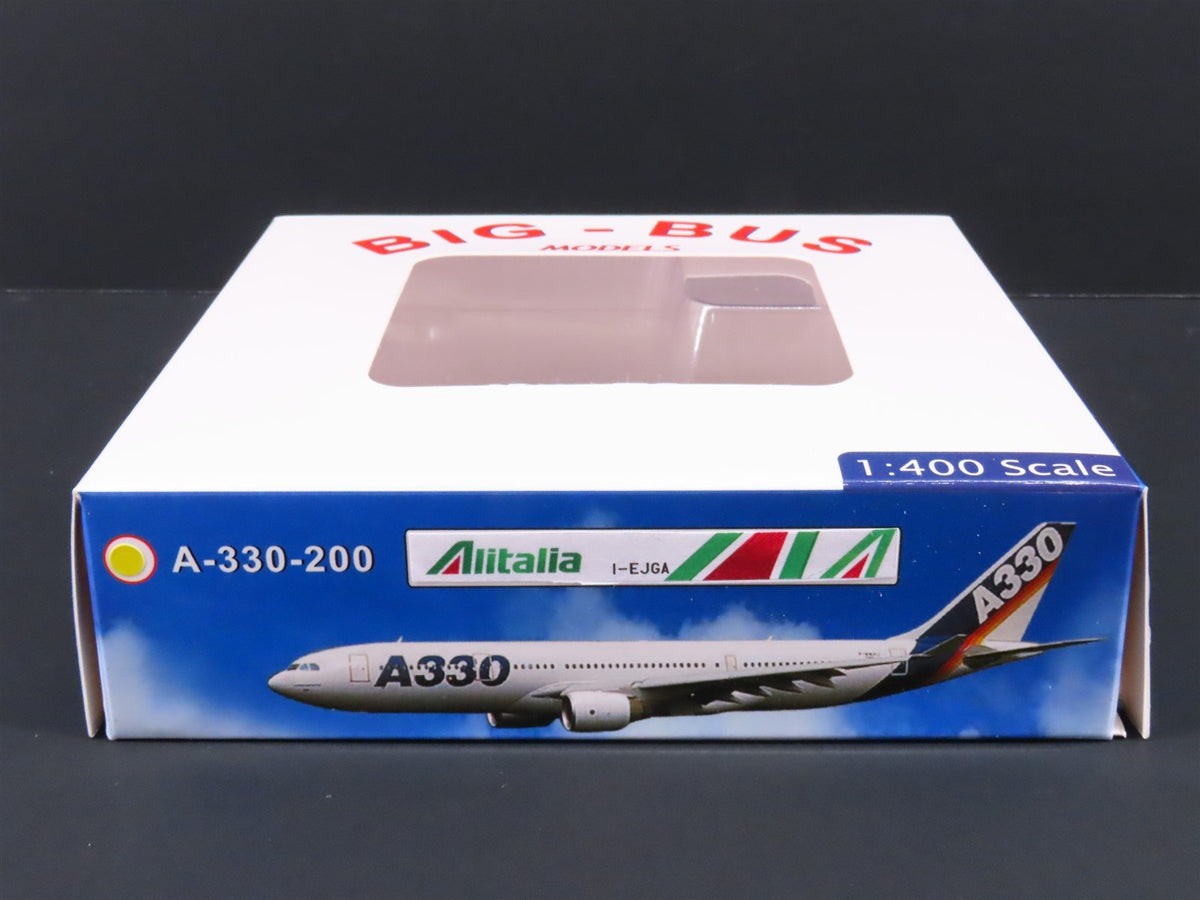 1:400 Scale Big-Bus Models Die-Cast Alitalia Airbus A330-202 Airliner