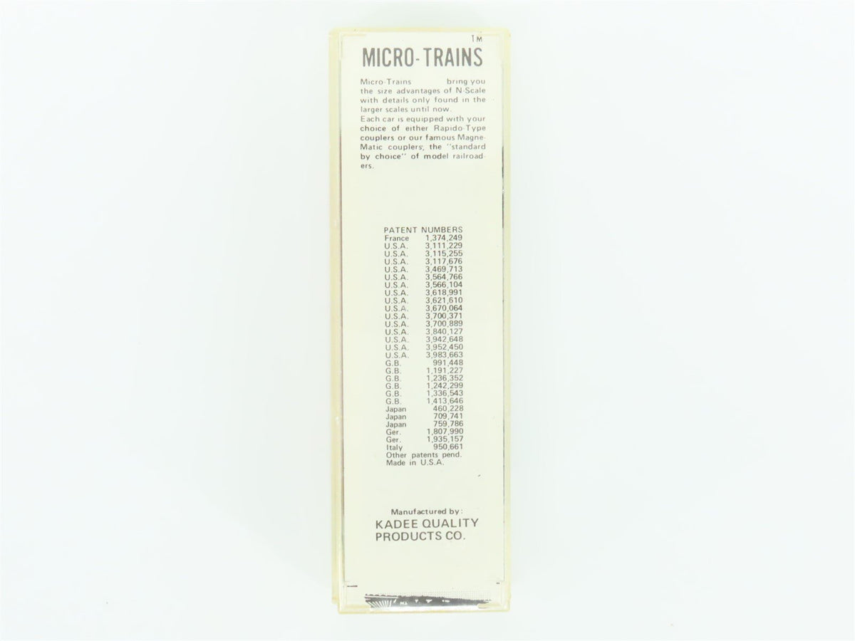 N Scale Kadee Micro-Trains MTL 23090 IC Illinois Central 40&#39; Box Car #136501