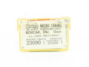 N Scale Kadee Micro-Trains MTL 23090 IC Illinois Central 40' Box Car #136501