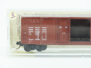 N Scale Kadee Micro-Trains MTL 26030 CNA Canadian National 50' Box Car #553290