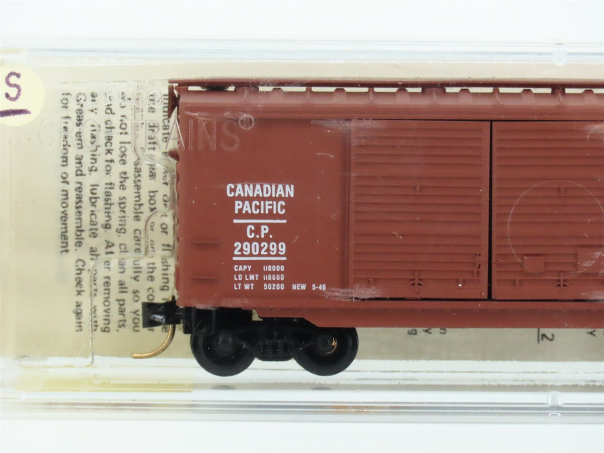 N Scale Kadee Micro-Trains MTL 23140 CP Spans the World 40&#39; Box Car #290299