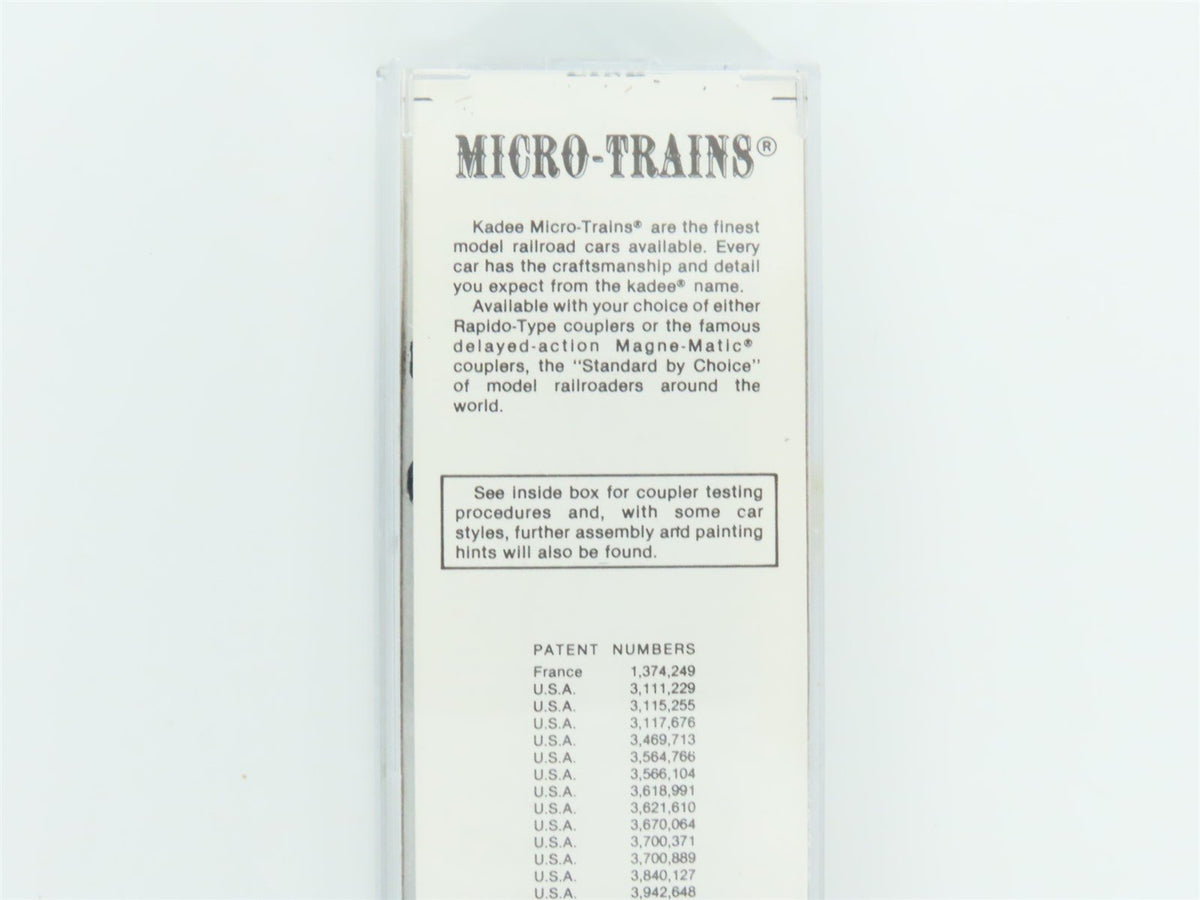 N Scale Kadee Micro-Trains MTL 23140 CP Spans the World 40&#39; Box Car #290299