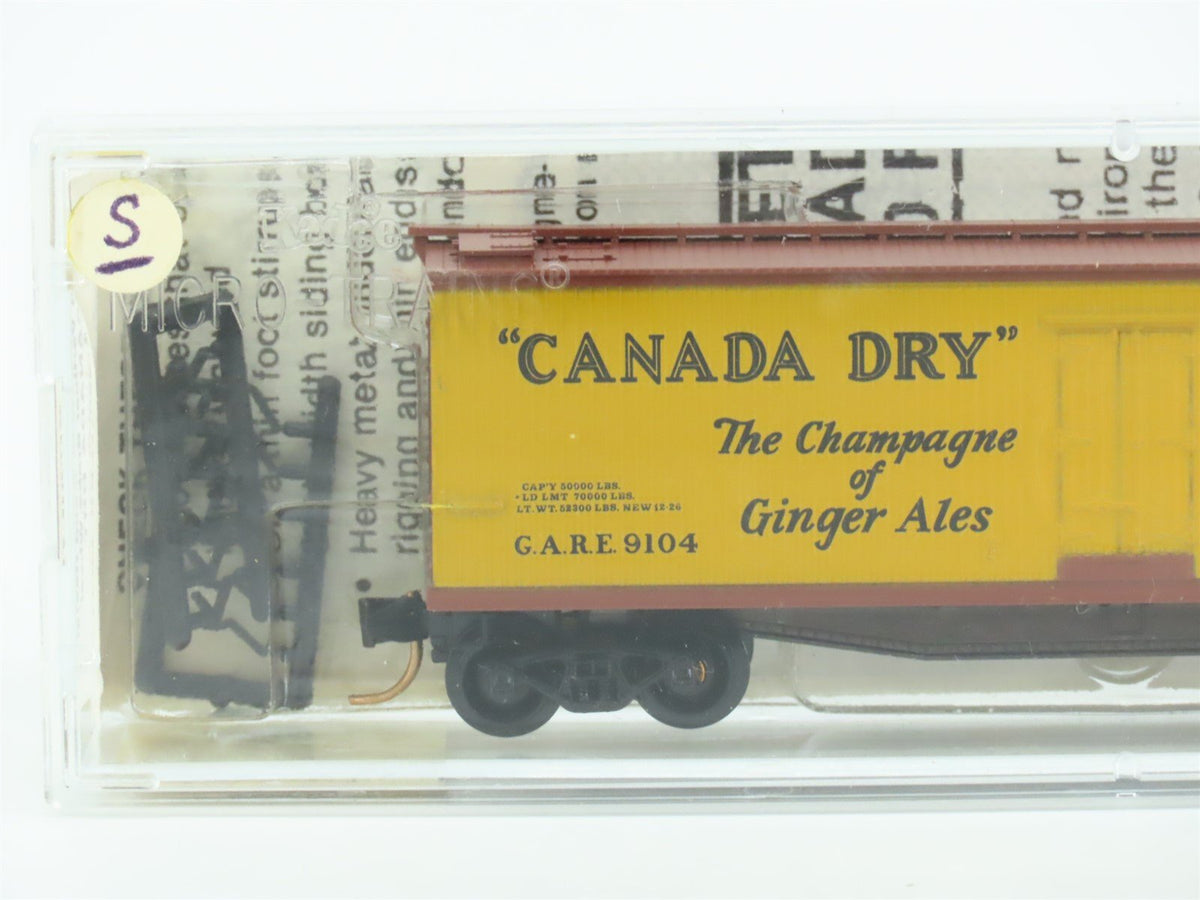 N Scale Kadee Micro-Trains MTL 49190 GARE Canada Dry Ginger Ale 40&#39; Reefer #9104