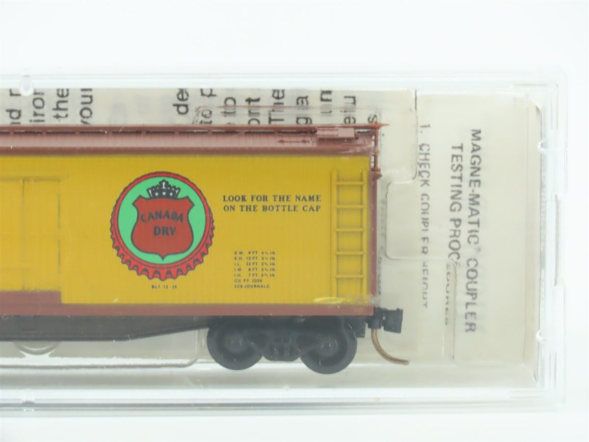 N Scale Kadee Micro-Trains MTL 49190 GARE Canada Dry Ginger Ale 40&#39; Reefer #9104