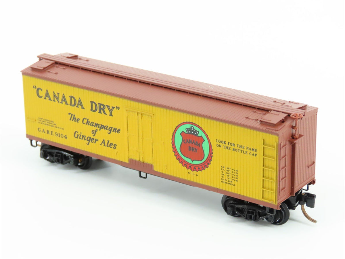 N Scale Kadee Micro-Trains MTL 49190 GARE Canada Dry Ginger Ale 40&#39; Reefer #9104