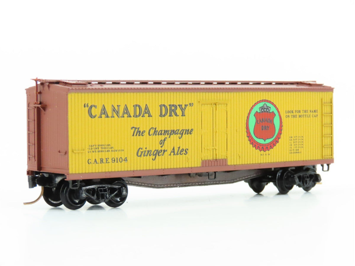 N Scale Kadee Micro-Trains MTL 49190 GARE Canada Dry Ginger Ale 40&#39; Reefer #9104