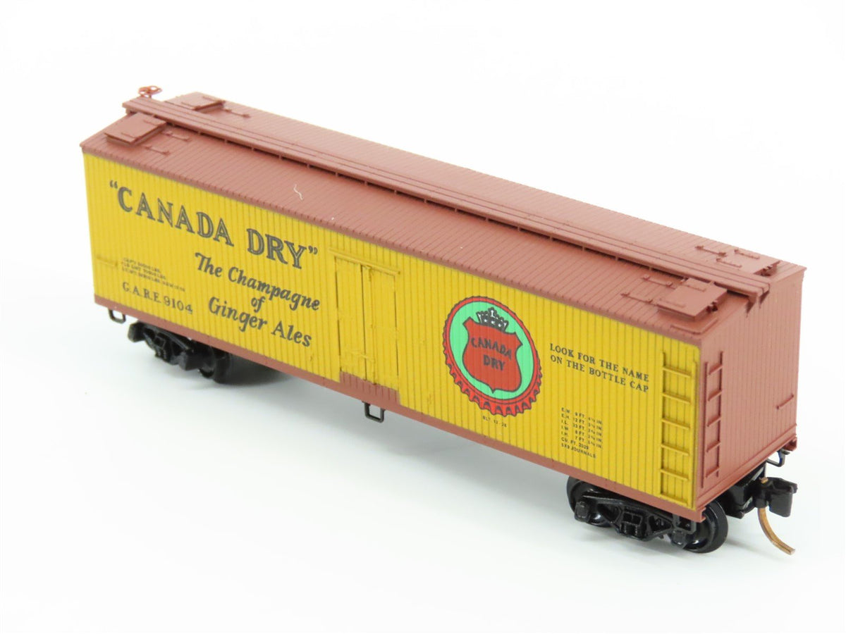 N Scale Kadee Micro-Trains MTL 49190 GARE Canada Dry Ginger Ale 40&#39; Reefer #9104