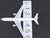 1:400 Scale Big-Bus Models Die-Cast China Airlines 