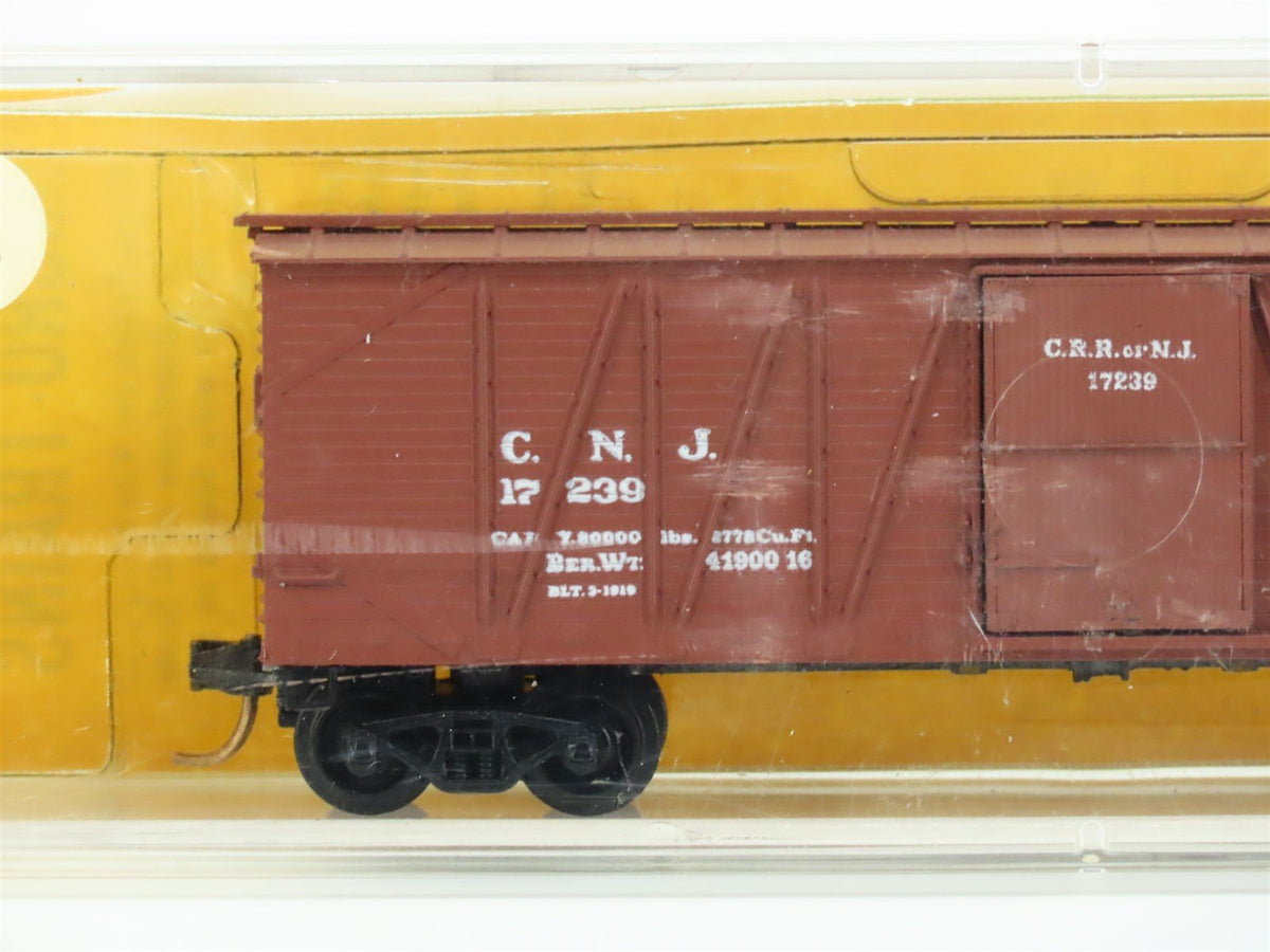 N Scale Kadee Micro-Trains MTL 28249-1 CNJ Jersey Central 40&#39; Box Car #17239