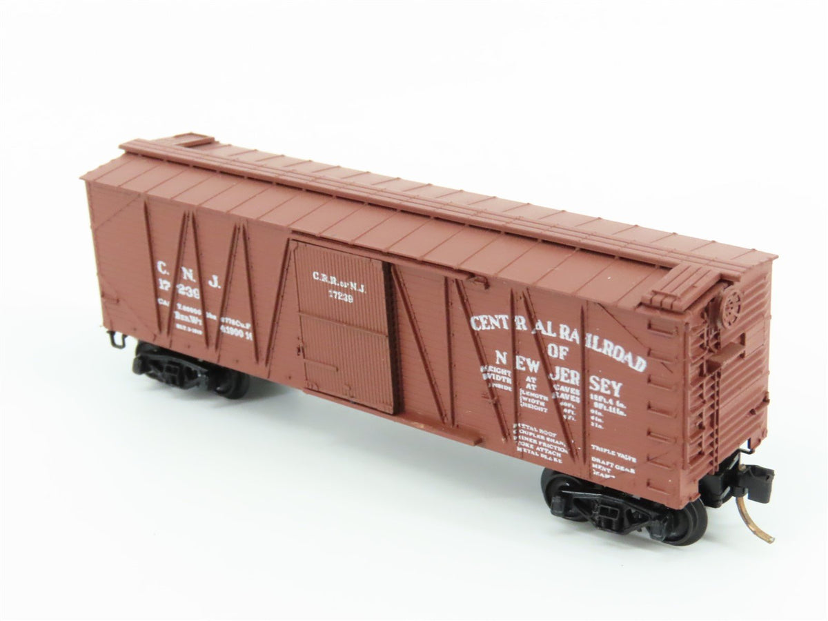 N Scale Kadee Micro-Trains MTL 28249-1 CNJ Jersey Central 40&#39; Box Car #17239