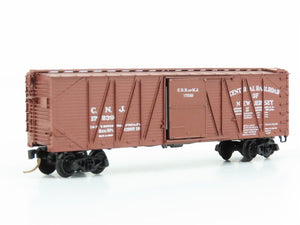 N Scale Kadee Micro-Trains MTL 28249-1 CNJ Jersey Central 40' Box Car #17239