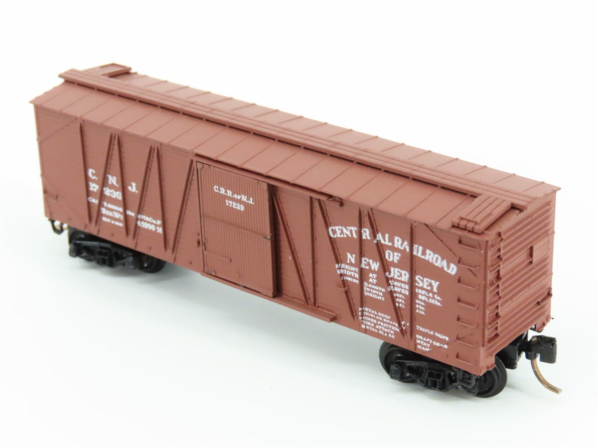 N Scale Kadee Micro-Trains MTL 28249-1 CNJ Jersey Central 40&#39; Box Car #17239