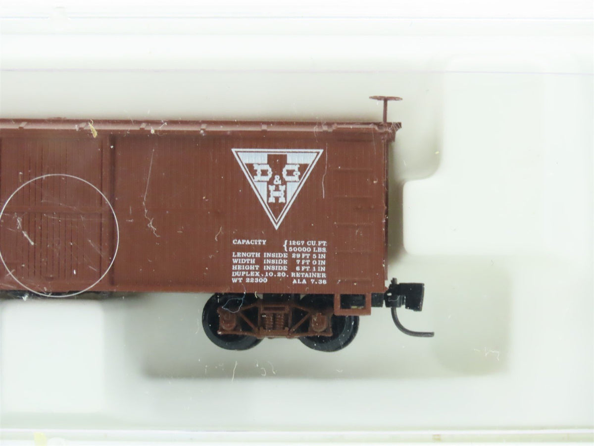 Nn3 Scale Micro-Trains MTL DG&amp;H Devil&#39;s Gulch &amp; Helengon 30&#39; Box Car #311