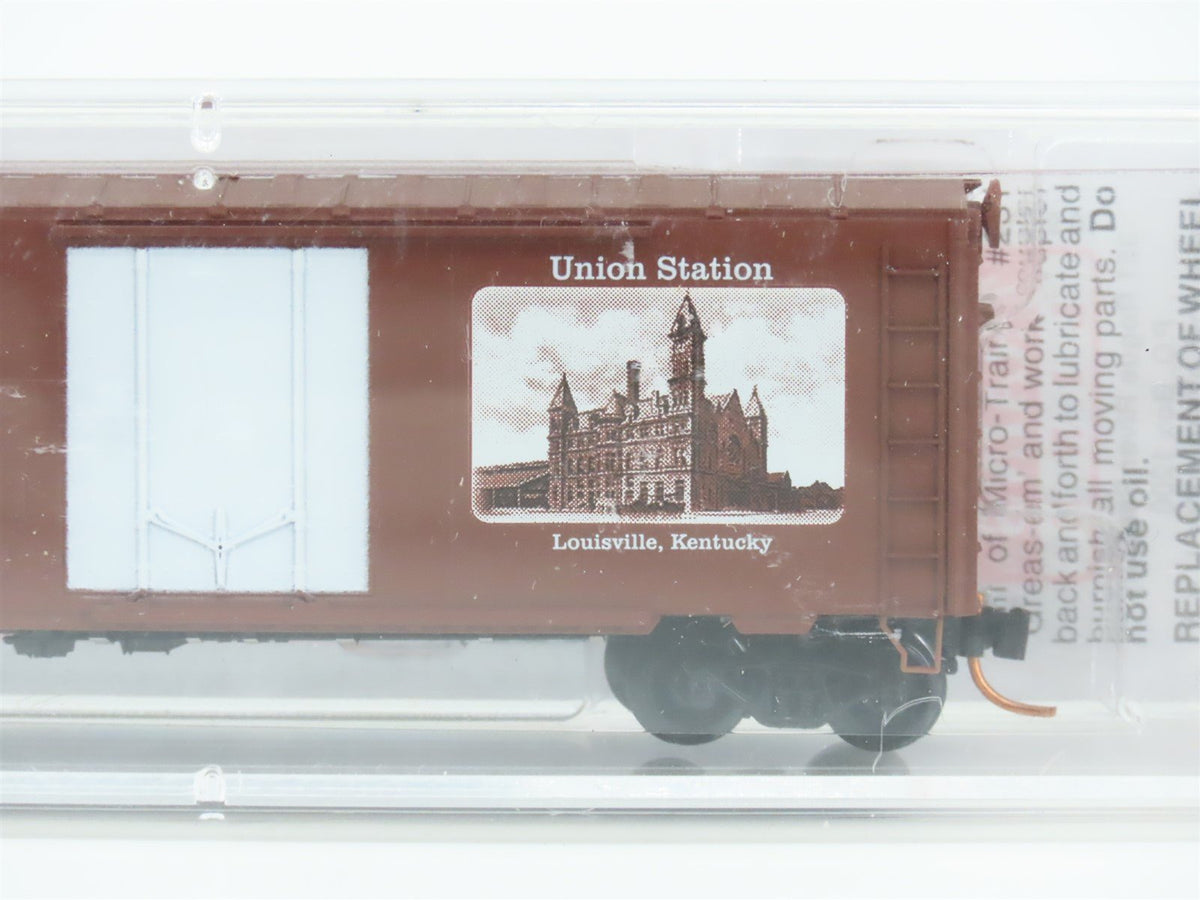 N Micro-Trains MTL NSC 08-01 L&amp;N The Old Reliable Union Station 40&#39; Box Car 1891