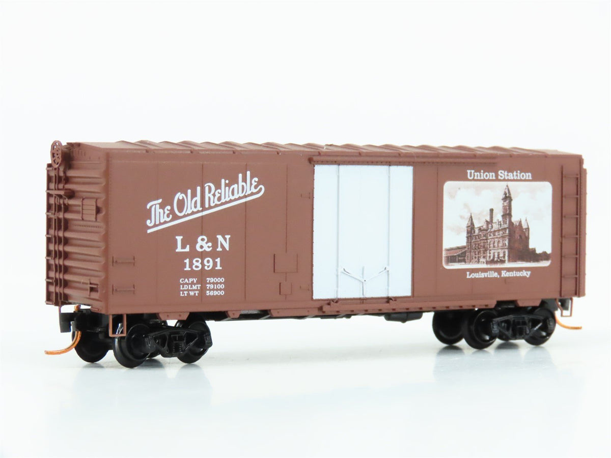 N Micro-Trains MTL NSC 08-01 L&amp;N The Old Reliable Union Station 40&#39; Box Car 1891