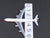 1:400 Dragon Wings 55005 Die-Cast China Eastern Airbus A340-313 Airliner wStand