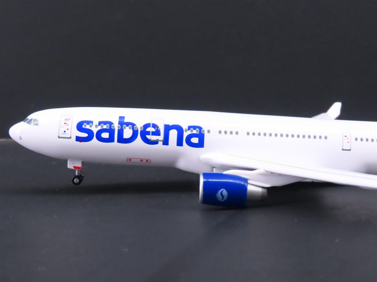 1:400 Scale Dragon Wings 55292 Die-Cast Sabena A330-223 Airliner wStand