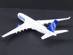 1:400 Scale Dragon Wings 55292 Die-Cast Sabena A330-223 Airliner wStand