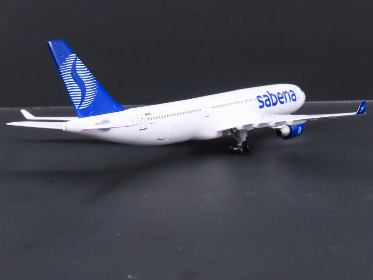 1:400 Scale Dragon Wings 55292 Die-Cast Sabena A330-223 Airliner wStand