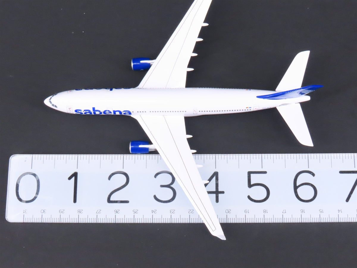 1:400 Scale Dragon Wings 55292 Die-Cast Sabena A330-223 Airliner wStand