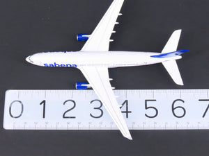 1:400 Scale Dragon Wings 55292 Die-Cast Sabena A330-223 Airliner wStand