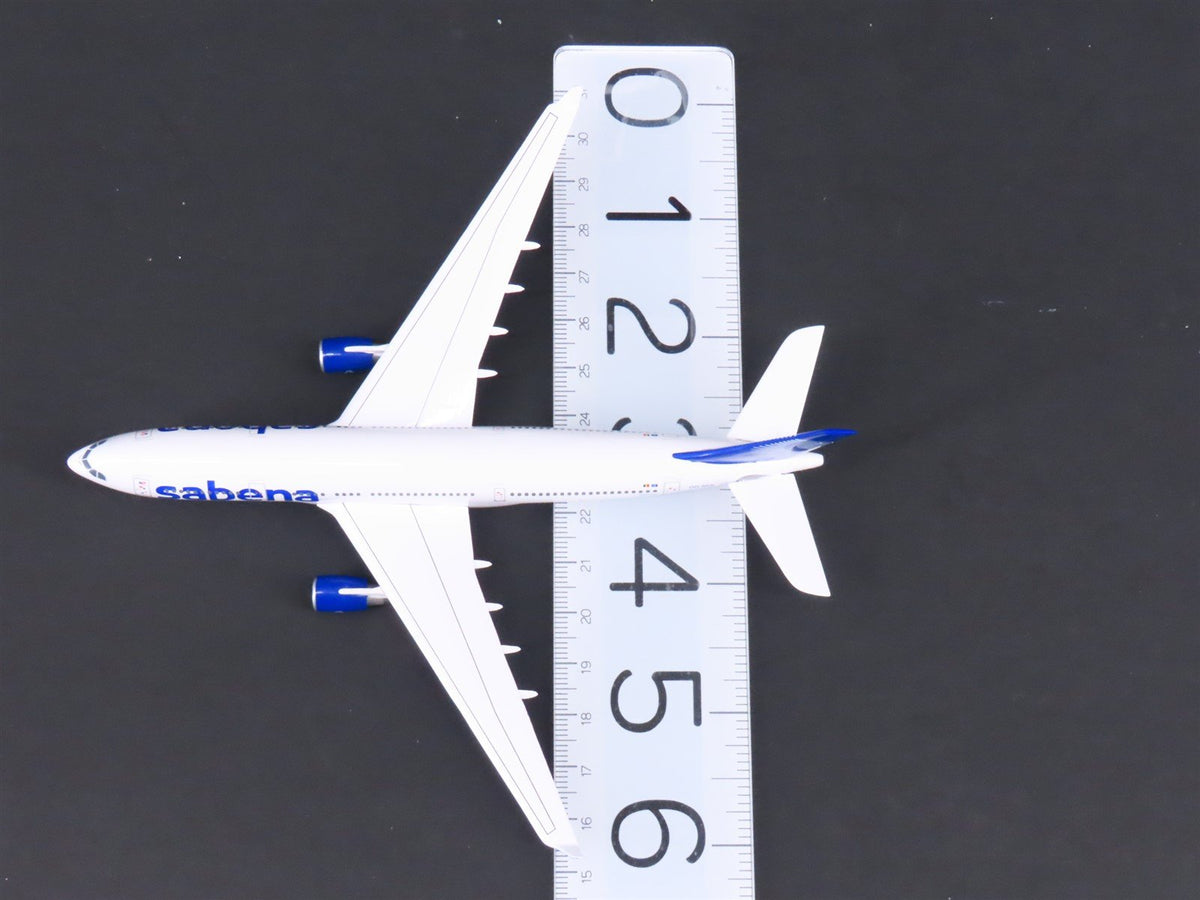 1:400 Scale Dragon Wings 55292 Die-Cast Sabena A330-223 Airliner wStand