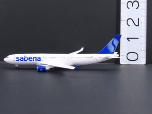 1:400 Scale Dragon Wings 55292 Die-Cast Sabena A330-223 Airliner wStand