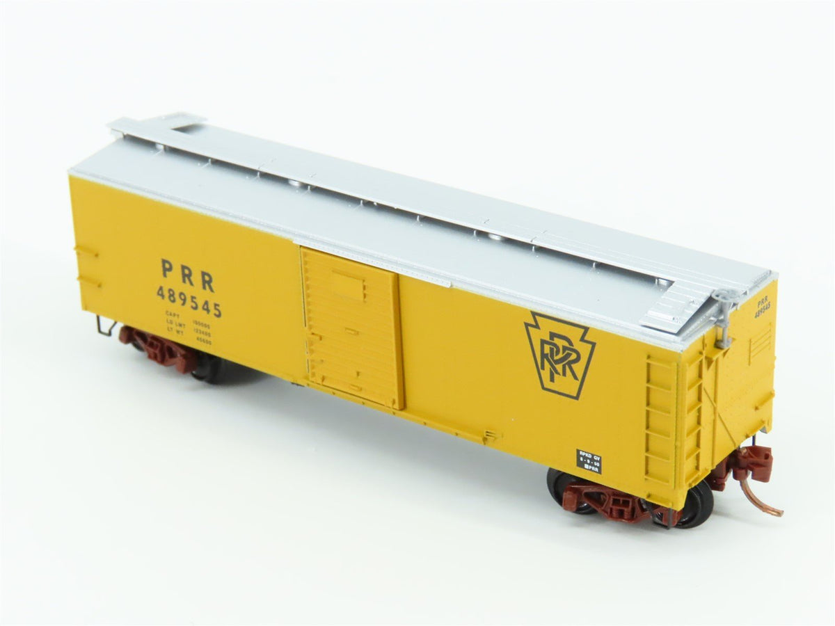 N Scale Micro-Trains MTL NSC 01-22 PRR Pennsylvania MOW Storage Box Car #489545