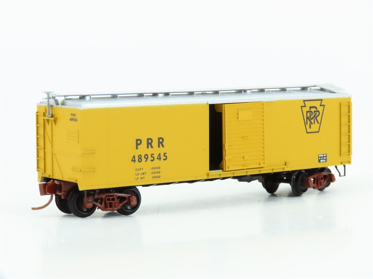 N Scale Micro-Trains MTL NSC 01-22 PRR Pennsylvania MOW Storage Box Car #489545