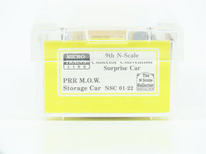 N Scale Micro-Trains MTL NSC 01-22 PRR Pennsylvania MOW Storage Box Car #489545