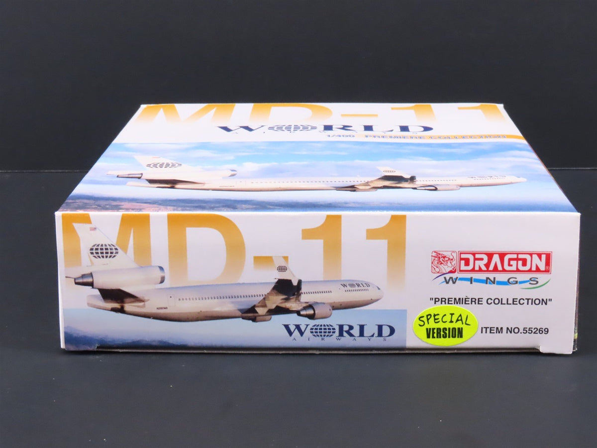 1:400 Dragon Wings 55269 Die-Cast World Air McDonnell Douglas MD-11 Airliner
