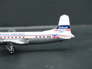 1:400 Aero Classics Die-Cast Continental McDonnell Douglas DC-6B Airliner N90961