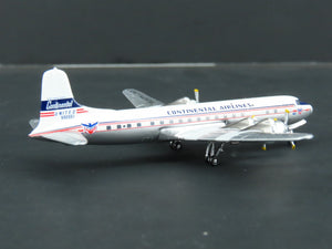 1:400 Aero Classics Die-Cast Continental McDonnell Douglas DC-6B Airliner N90961