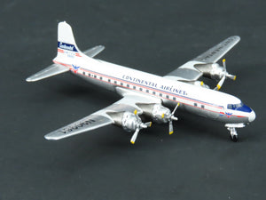 1:400 Aero Classics Die-Cast Continental McDonnell Douglas DC-6B Airliner N90961