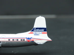 1:400 Aero Classics Die-Cast Continental McDonnell Douglas DC-6B Airliner N90961