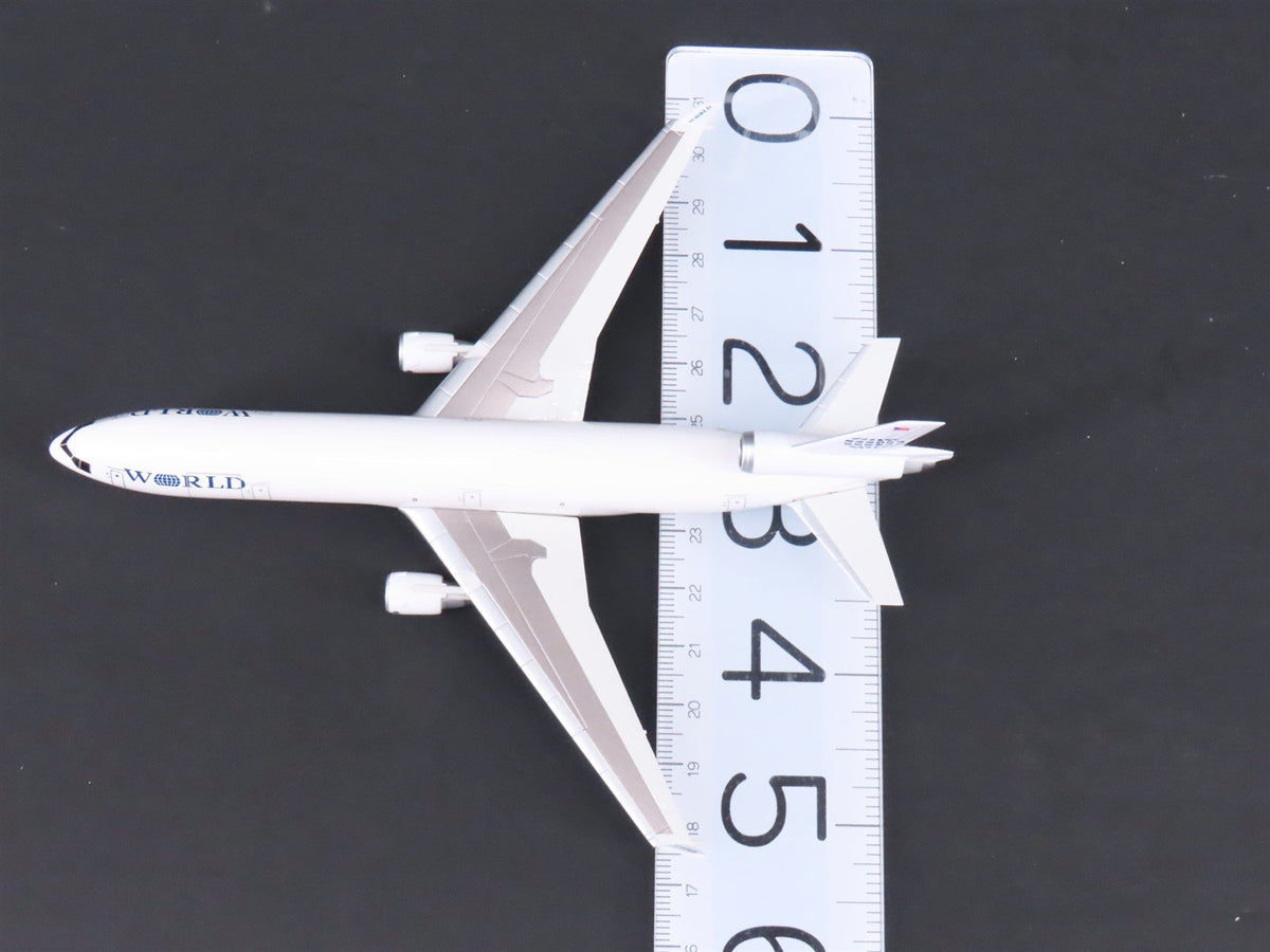 1:400 Dragon Wings JX060 Die-Cast World Air McDonnell Douglas MD-11 Airliner