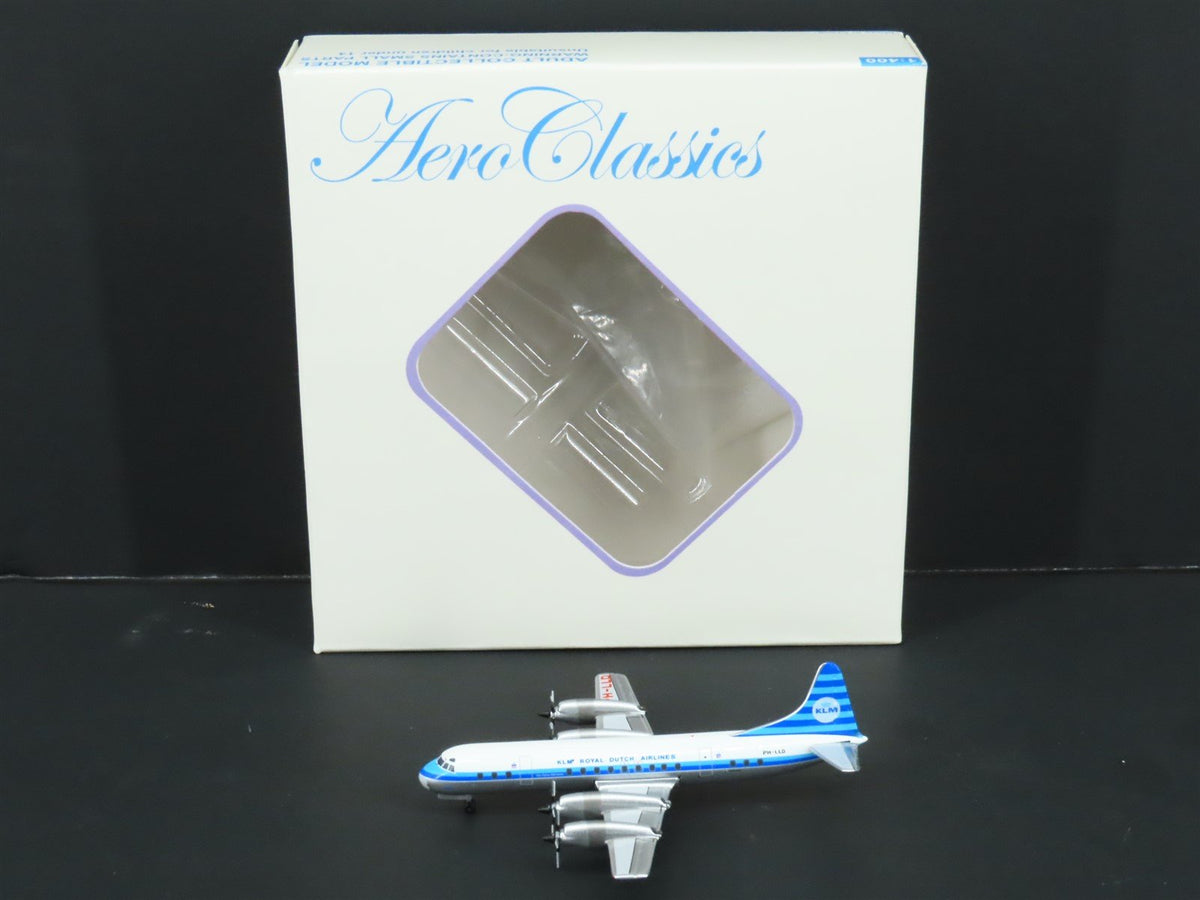 1:400 Aero Classics Die-Cast KLM Royal Dutch Lockheed L-188 Electra Airliner