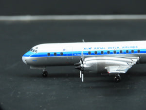 1:400 Aero Classics Die-Cast KLM Royal Dutch Lockheed L-188 Electra Airliner
