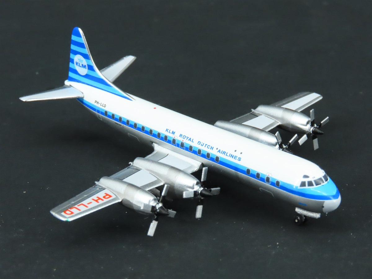 1:400 Aero Classics Die-Cast KLM Royal Dutch Lockheed L-188 Electra Airliner