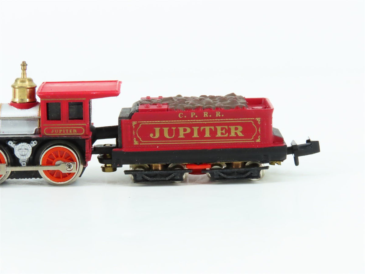 N Bachmann 24404 CPRR &quot;The Old Timer&quot; 4-4-0 Jupiter Steam Freight Train Set