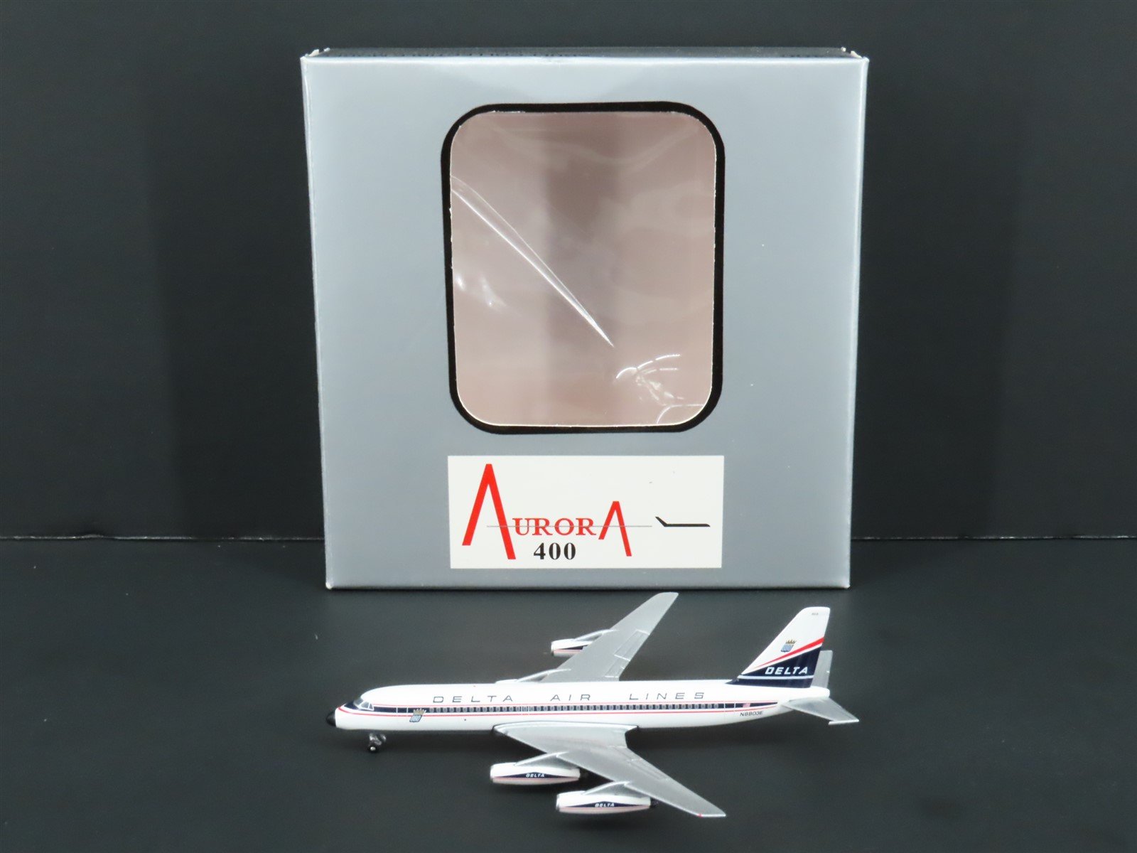 1:400 Scale Aero Classics Aurora Die-Cast Delta Convair CV-880 Airliner N8803E
