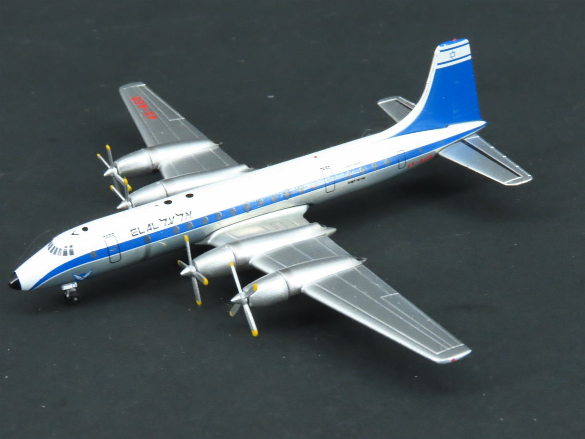 1:400 Aero Classics Die-Cast El Al Israel Bristol Britannia BB-300 Airliner