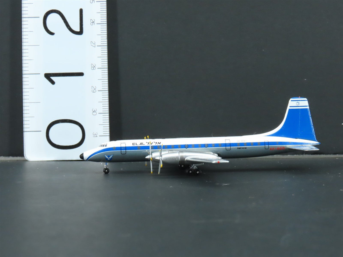 1:400 Aero Classics Die-Cast El Al Israel Bristol Britannia BB-300 Airliner