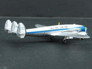 1:400 Scale Aero Classics Die-Cast El Al Israel Lockheed L-049 Connie Airliner