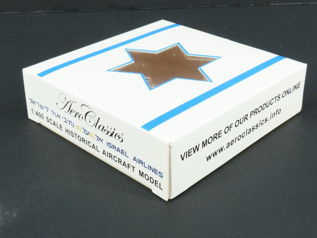 1:400 Scale Aero Classics Die-Cast El Al Israel Lockheed L-049 Connie Airliner