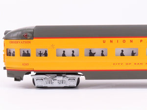 O Gauge 3-Rail Williams 43069 UP Union Pacific Aluminum Passenger 4-Car Set