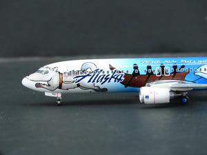 1:400 Gemini Jets GJASA944 Alaska Airlines Pulling Together Boeing B-737-400