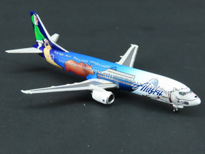 1:400 Gemini Jets GJASA944 Alaska Airlines Pulling Together Boeing B-737-400